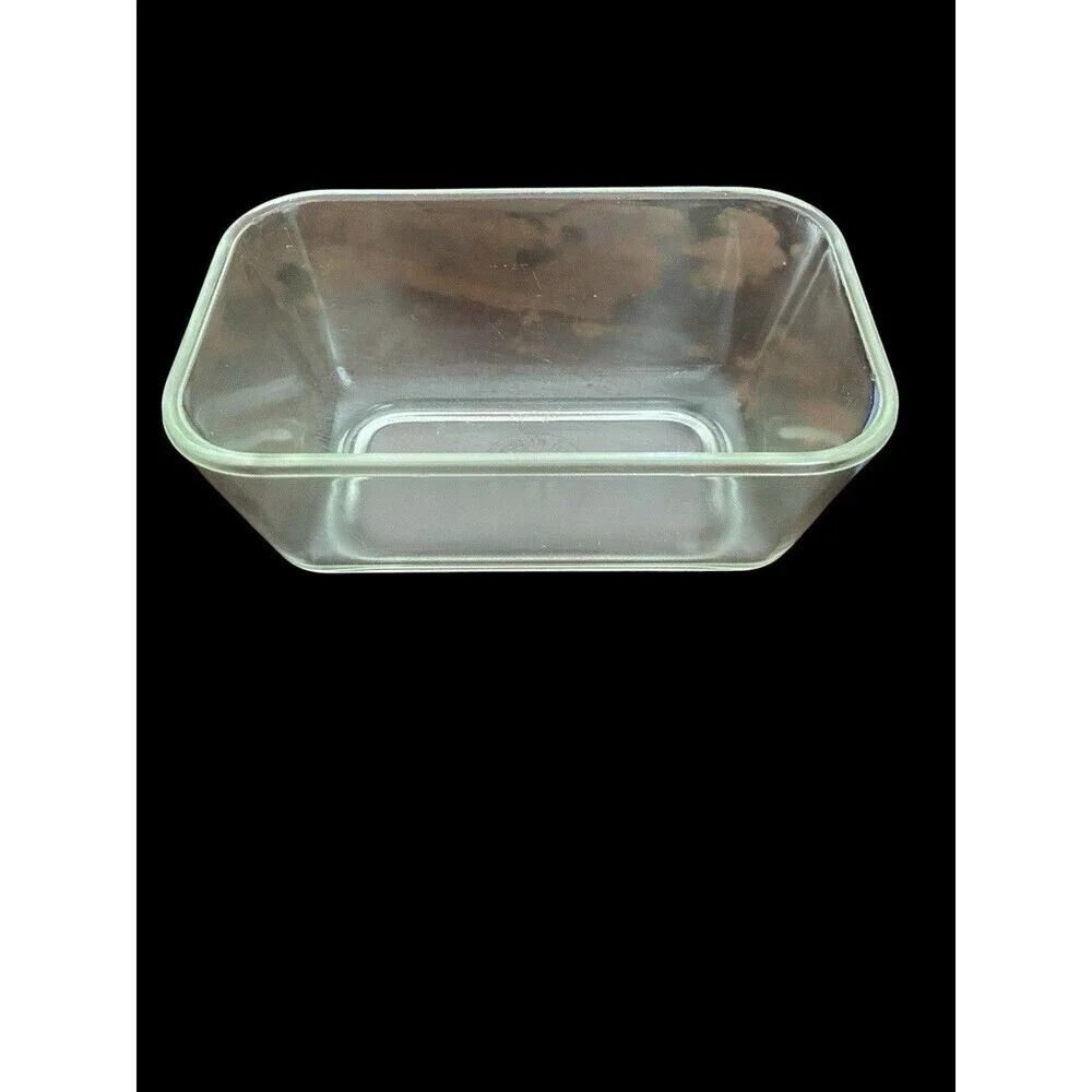 Vintage Pyrex Refrigerator Dish 502-B Clear Glass - BOWL ONLY